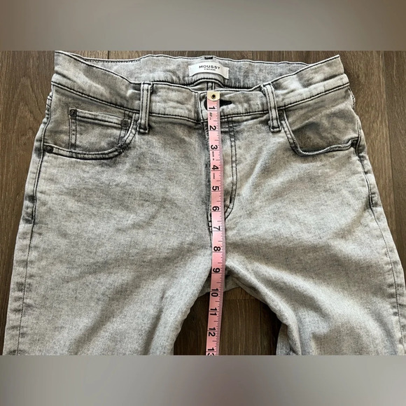Moussy Vintage Gray Jeans Size 29 - Picture 12 of 13